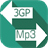 convert 3gp to mp3 icon