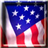 Animated American Flag icon