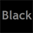 black theme icon