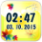 Flower Digital Weather Clock icon