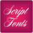 Script Free Font Theme APK Download