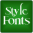 Style Free Font Theme icon