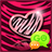 GO SMS Pink Zebra Theme icon