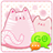 GO SMS Pink Kitty Theme icon