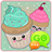 GO SMS Sweet Cupcake Theme icon