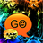 GOSMS Theme rainbow smoke icon