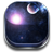 Galaxy-Comet 3D Launcher Theme icon