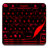 Neon Red Keyboard icon