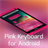 Pink Keyboard for Android icon