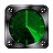 Radar Clock free live wallpaper icon