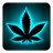 Rasta Blue Neon Keyboard icon