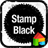 Stamp Black icon