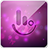 TouchPal SkinPack Purple Butterfly APK Download