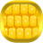 Yellow Keyboard Free icon