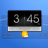 3D flip clock & world weather widget theme pack 3 icon