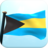 Bahamas Flag 3D Free icon