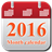 Calendar Months 2016 Frames icon