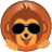 crazy animal stickers icon