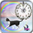 Black and White Cat icon