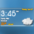 Digital clock & world weather widget theme pack 1 icon