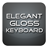 Elegant Gloss Keyboard Skin version 1.0