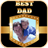 Fathers Greeting with Photo icon