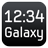 Galaxy Clock Widget 1.1