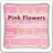 GO Keyboard Pink Flowers icon