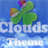 GO Launcher EX Theme Clouds version 2.6