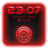 GO Locker Theme Red Tech icon