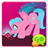 GO SMS Pink Pony Theme icon