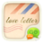 Love Letter GO SMS Theme version v1.0