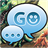 GO SMS Pro Theme dinosaur icon
