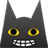 Halloween Black Cat Widget icon