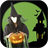 Halloween photo montage icon