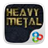 heavy metal GOLauncher EX Theme v1.0