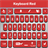 Red Keyboard HD Theme icon