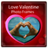 love valentine photo frames icon