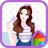 lovely girl(blue berry) icon