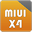 MIUI X4 THEME FREE icon
