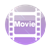 MP4 AVI FLV Video Player icon