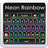 Descargar GO Keyboard Neon Rainbow Theme