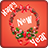 New Year Postcard icon