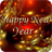 2016 New Year icon