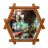 Outdoor photo frames icon