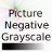 Picture Negative Grayscale 1.0