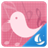 Descargar Pink Bird Boat Browser Theme
