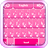 GO Keyboard Pink Flowers Theme icon