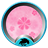 Pink girl GO Launcher Theme icon