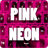 Pink Neon Keyboard GO icon
